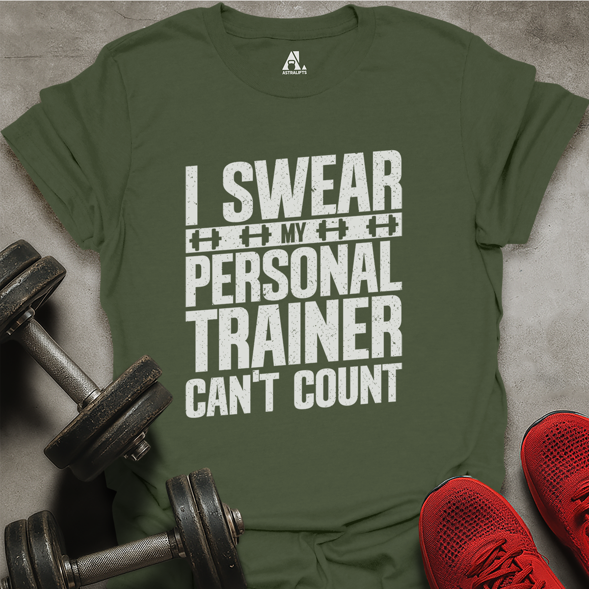 Trainer Can't Count T-Shirt