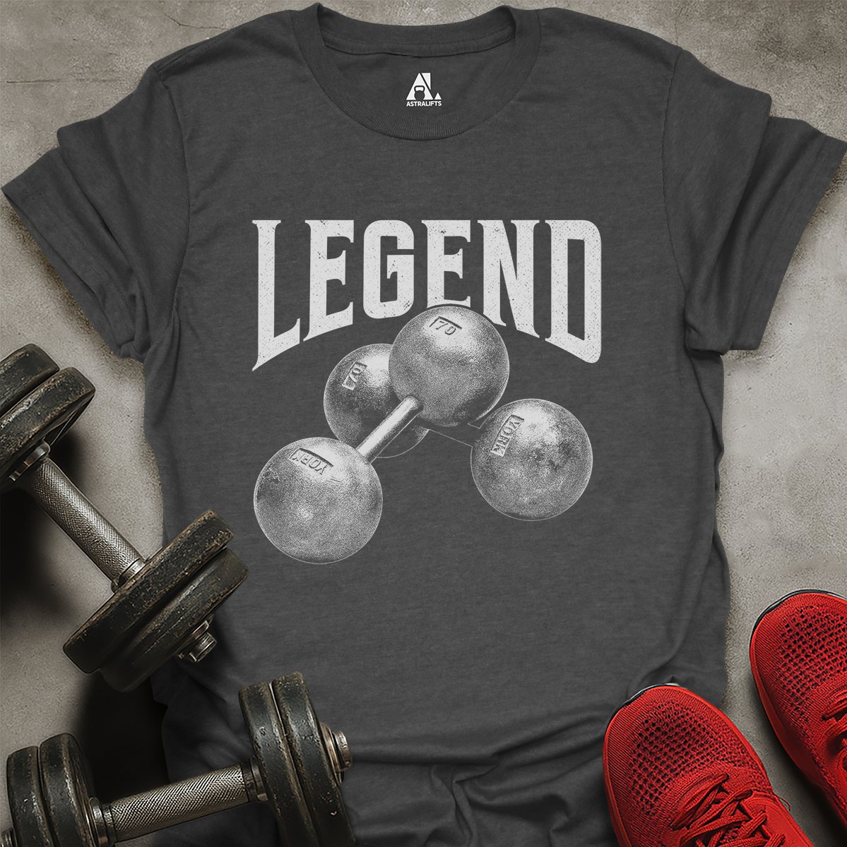 Legend Dumbbells T-Shirt