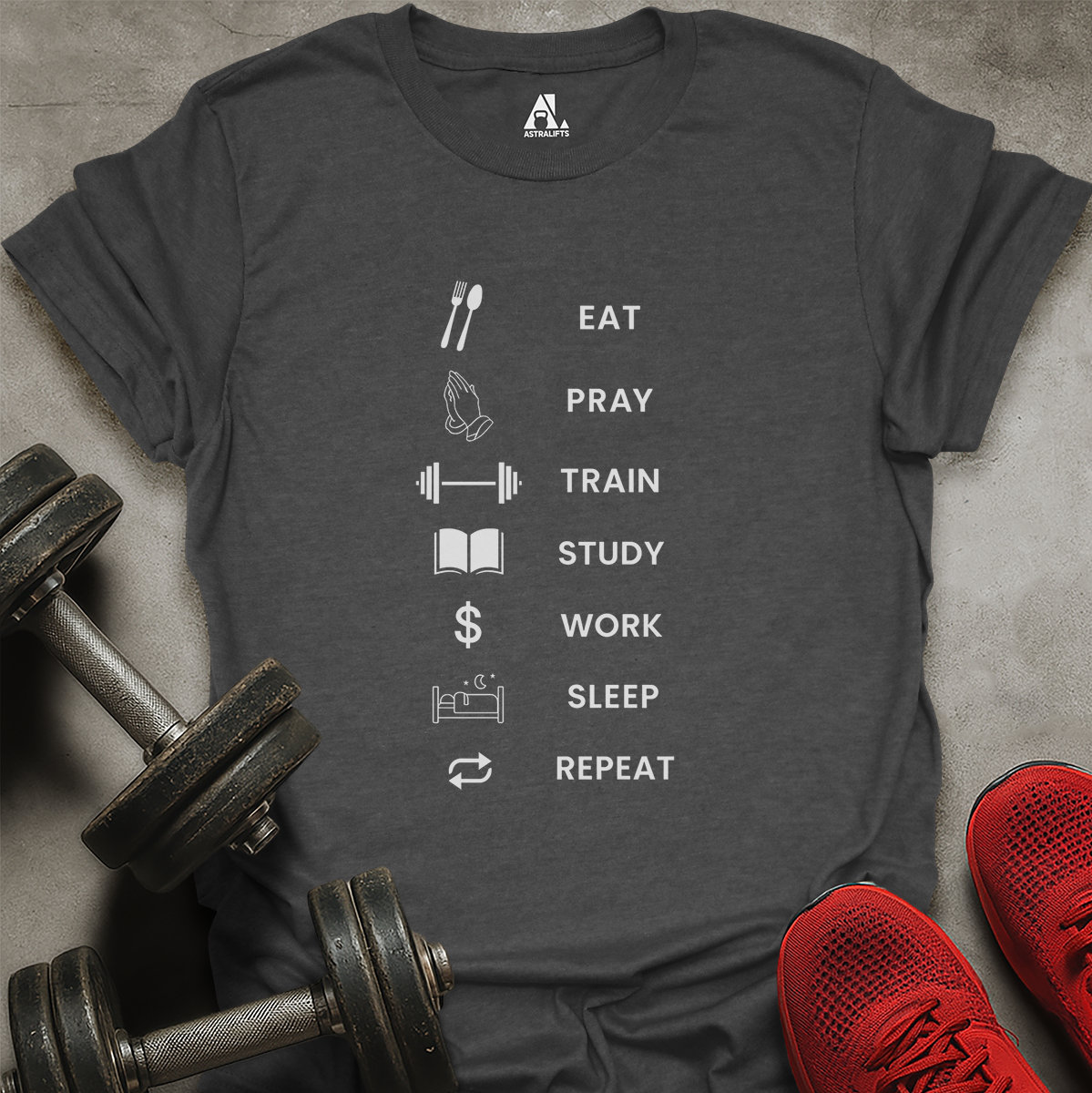 Eat Train Repeat T-Shirt