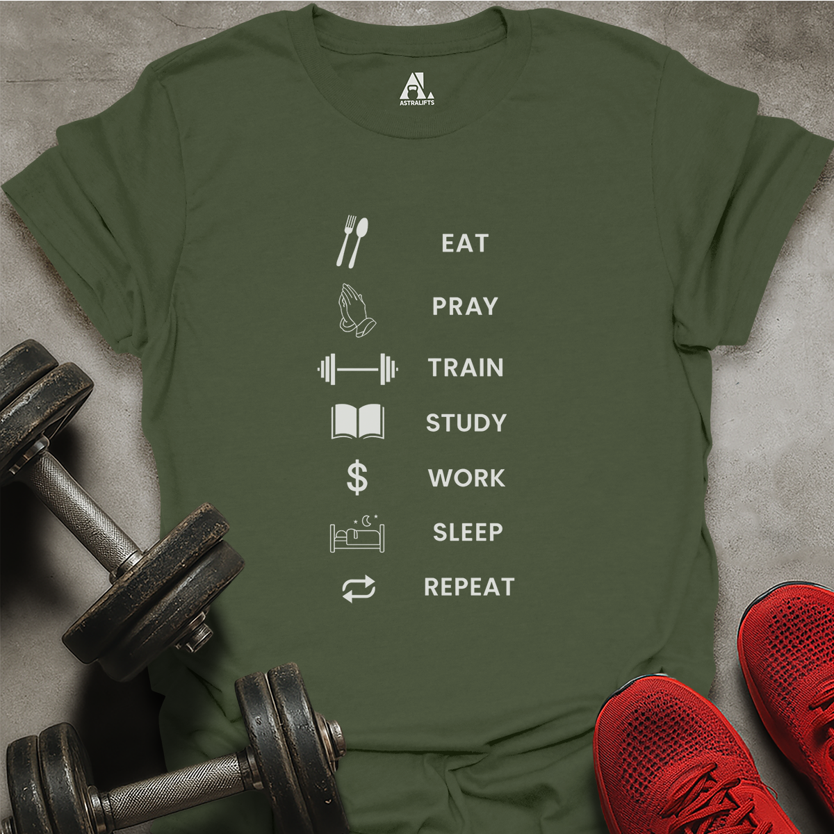 Eat Train Repeat T-Shirt