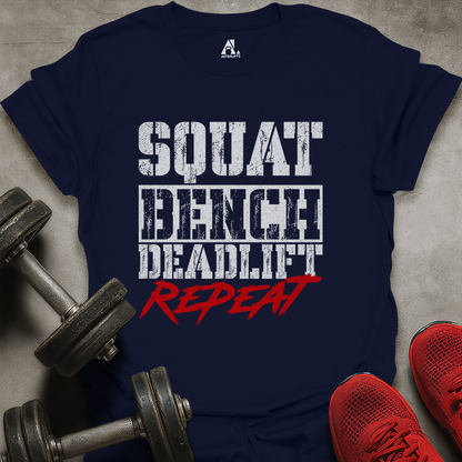 Squat Bench Deadlift T-Shirt
