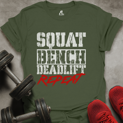 Squat Bench Deadlift T-Shirt