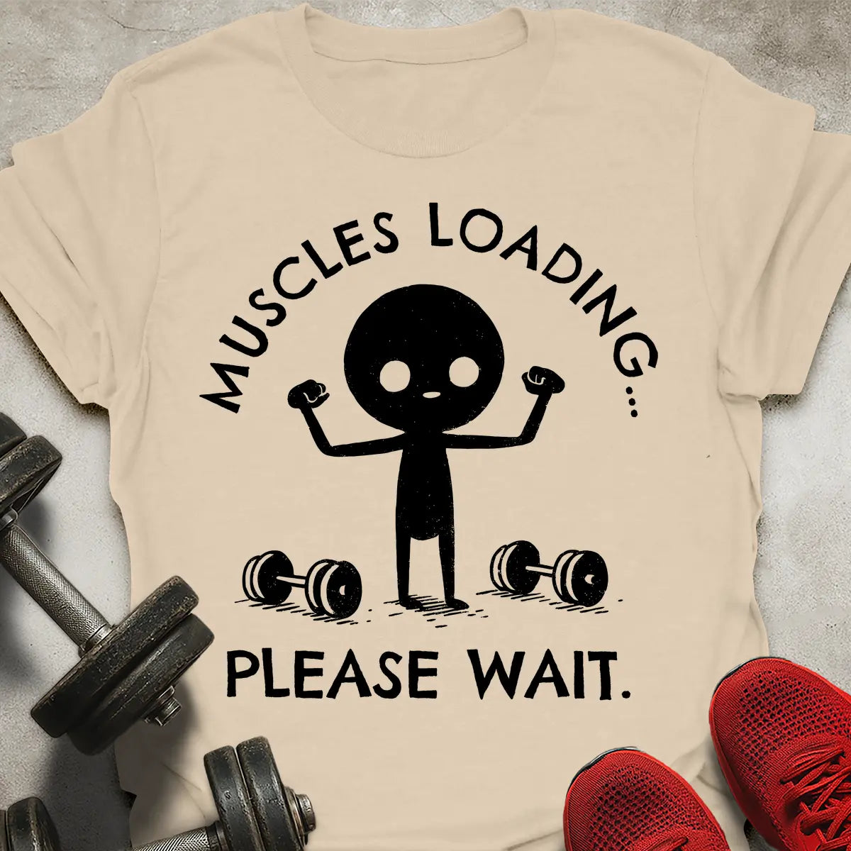 Muscles Loading T-Shirt