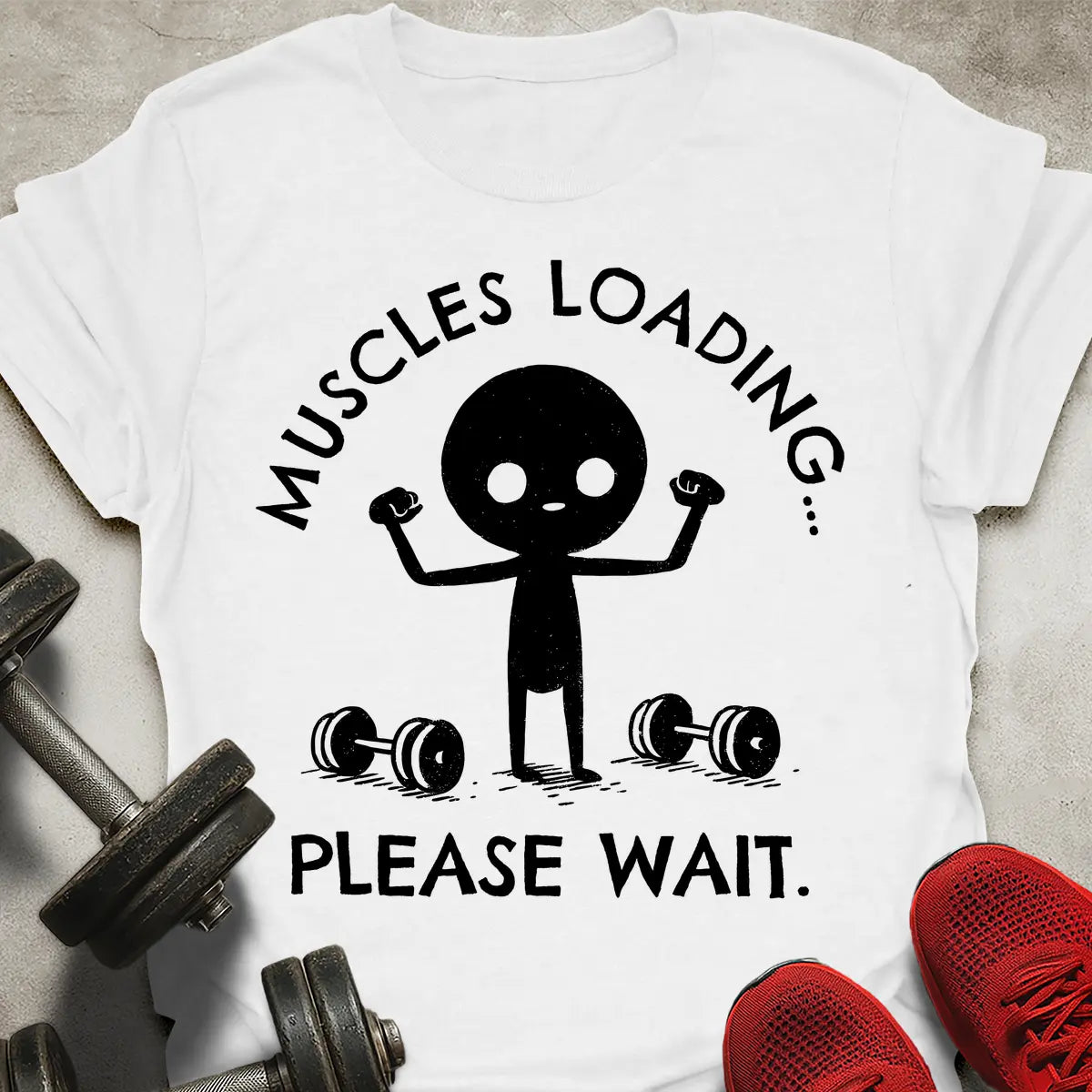 Muscles Loading T-Shirt