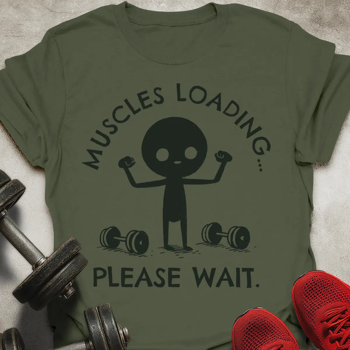 Muscles Loading T-Shirt