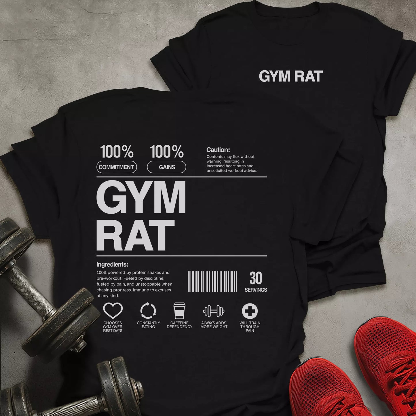 Gym Rats Contents T-Shirt