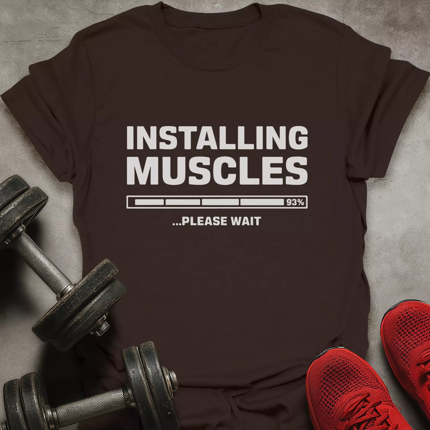 Installing Muscles T-Shirt