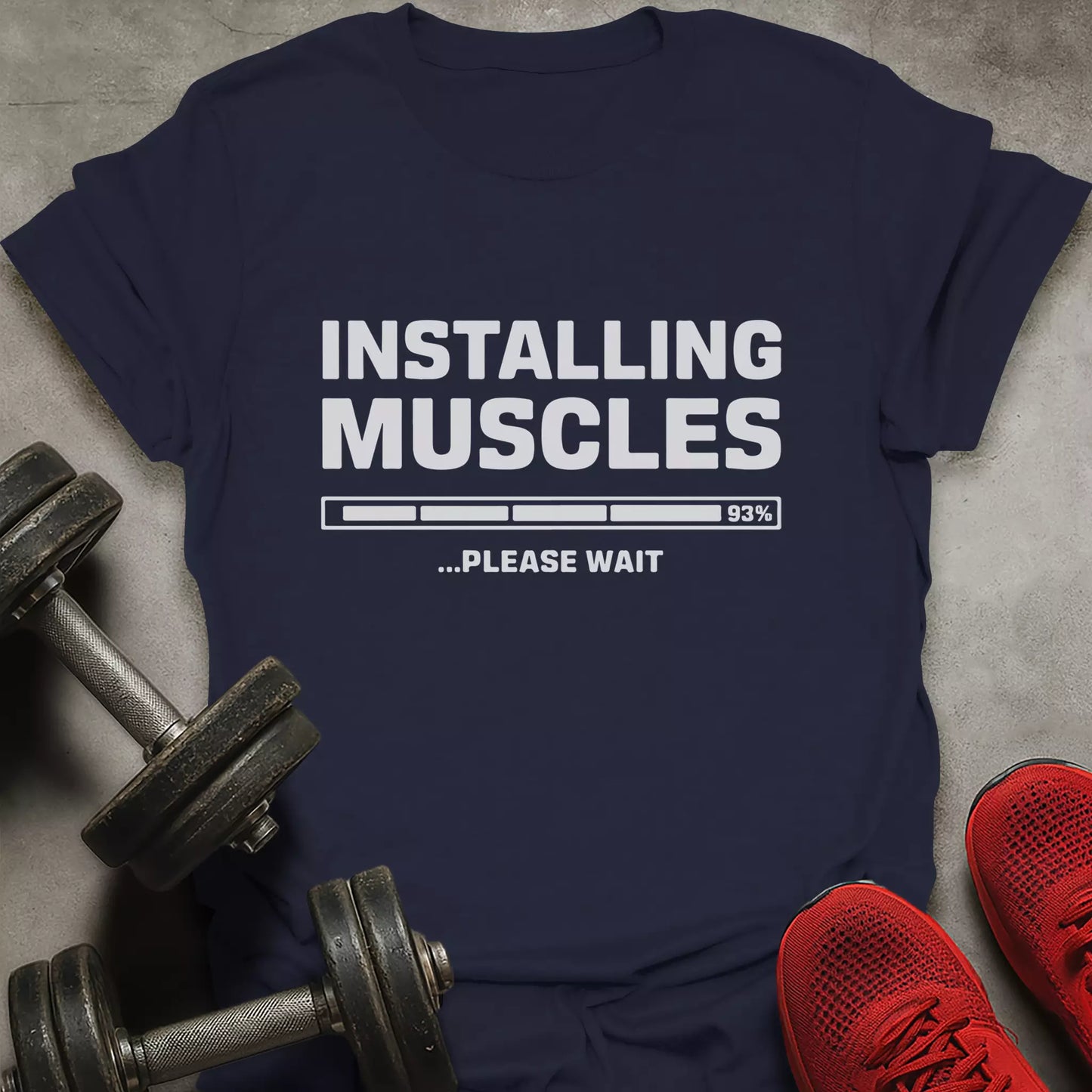 Installing Muscles T-Shirt
