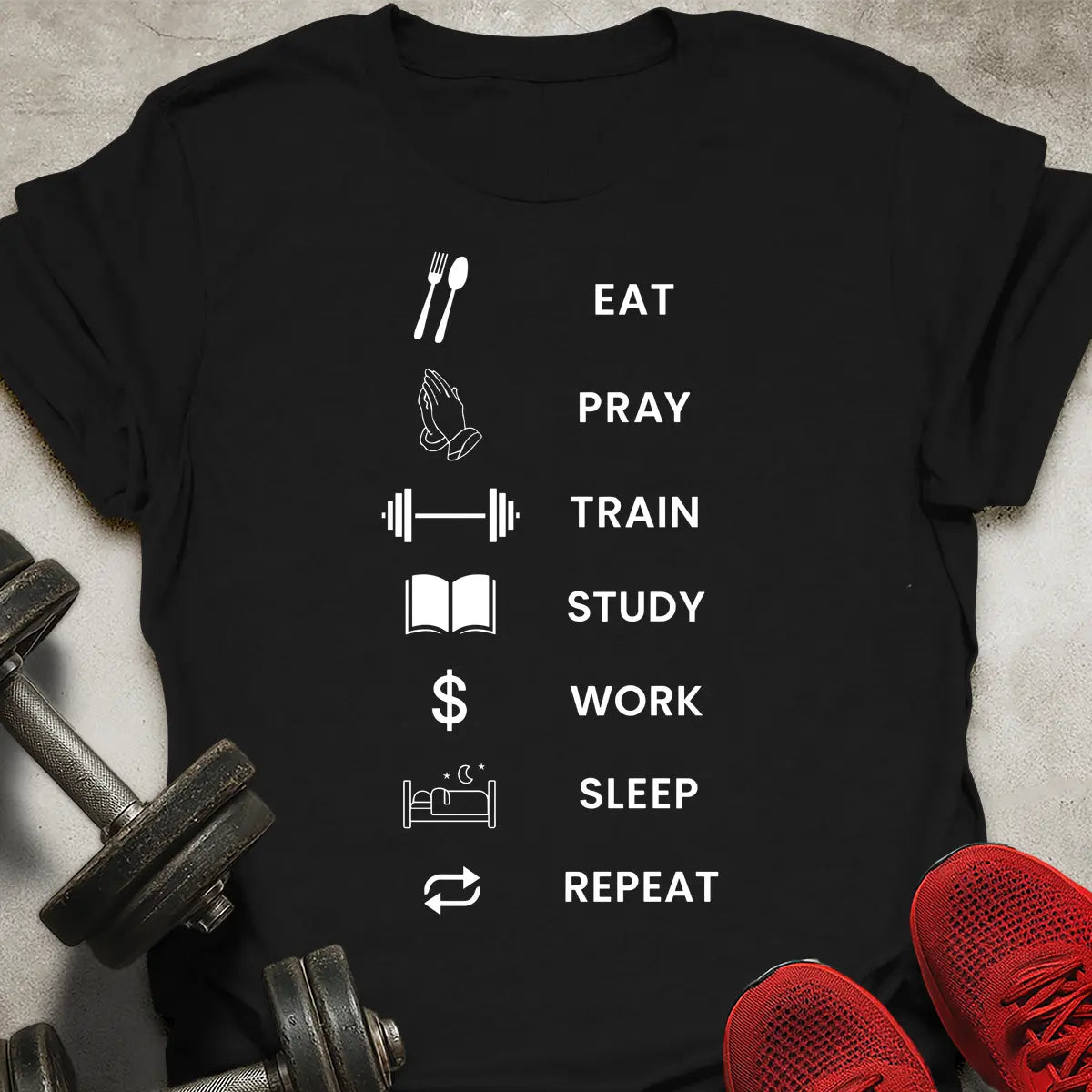 Eat Train Repeat T-Shirt