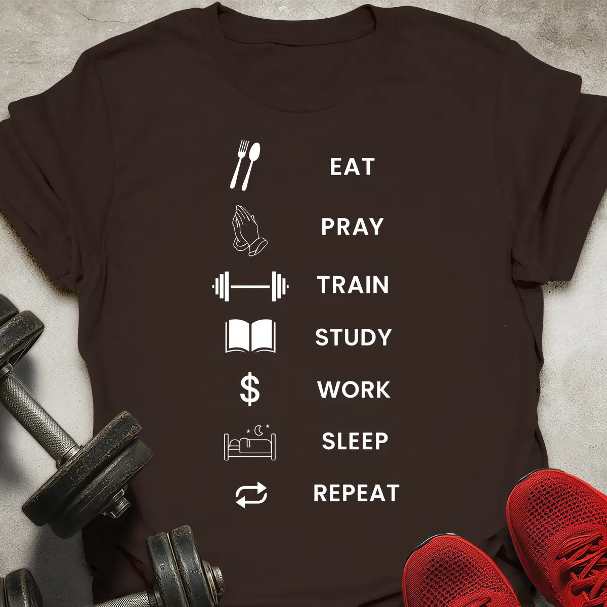 Eat Train Repeat T-Shirt