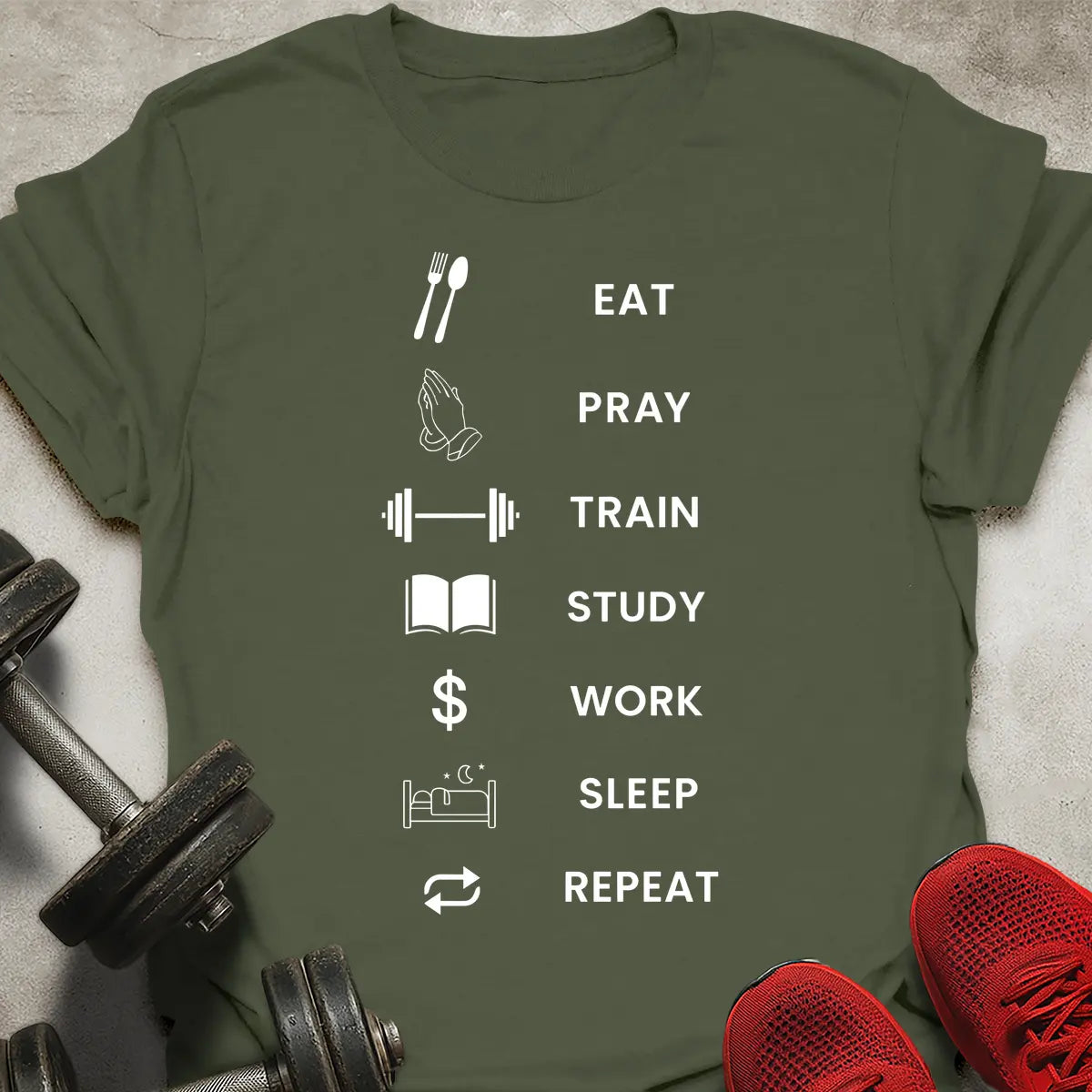 Eat Train Repeat T-Shirt