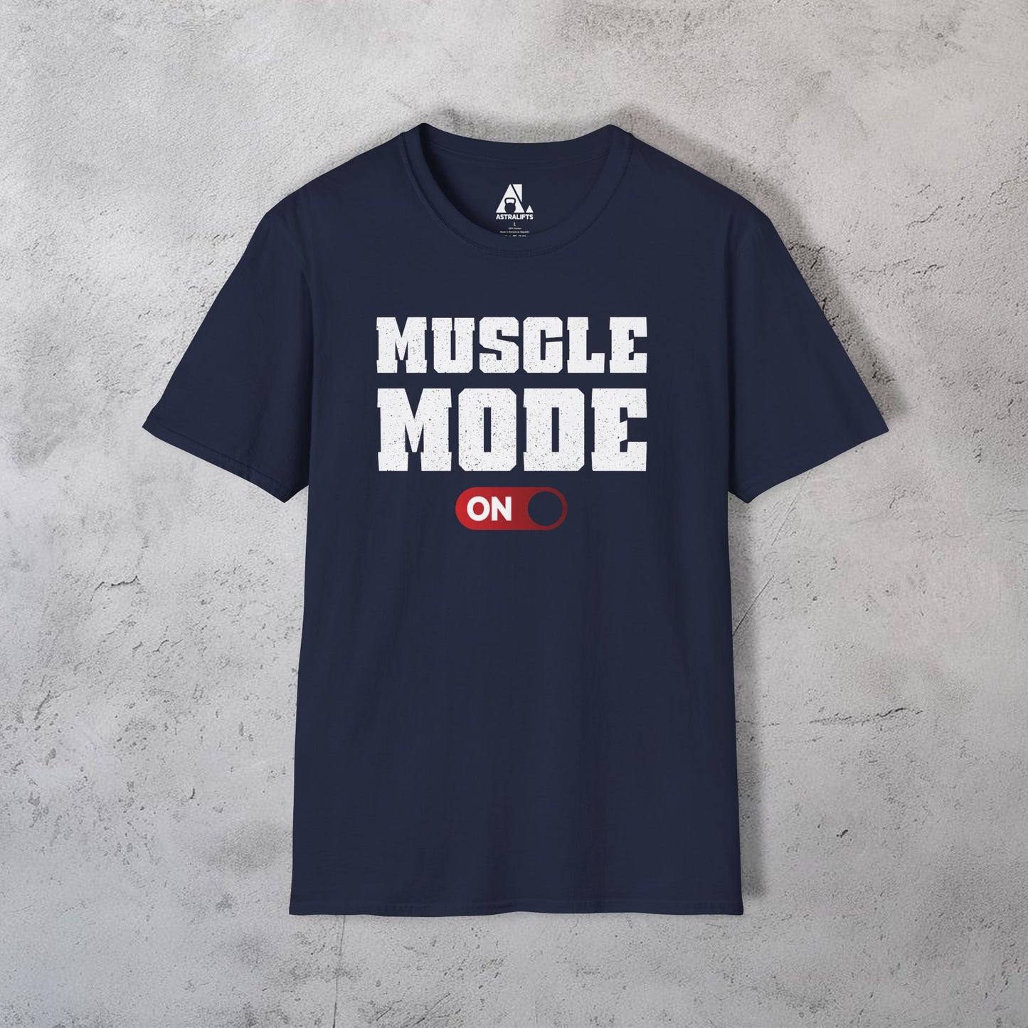 Muscle Mode On T-Shirt