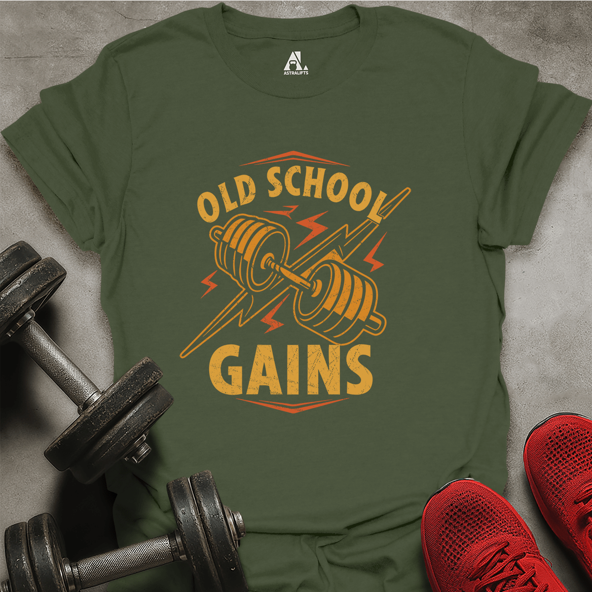 Old School Gains T-Shirt