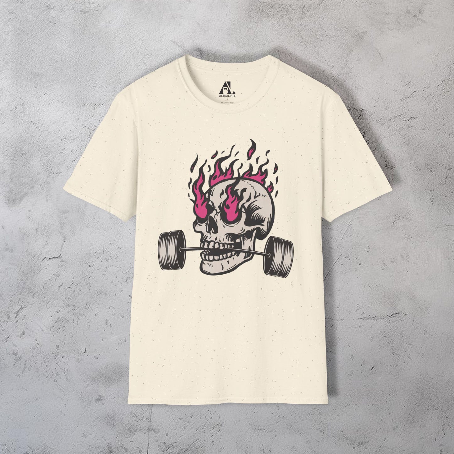 Skull On Fire T-Shirt