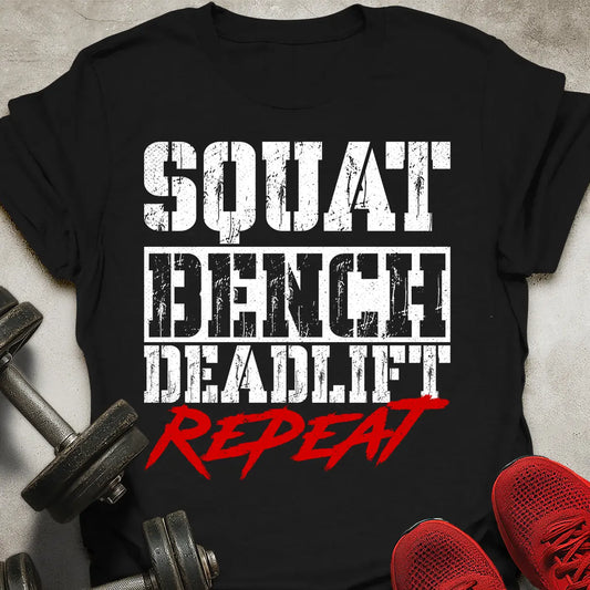 Squat Bench Deadlift T-Shirt