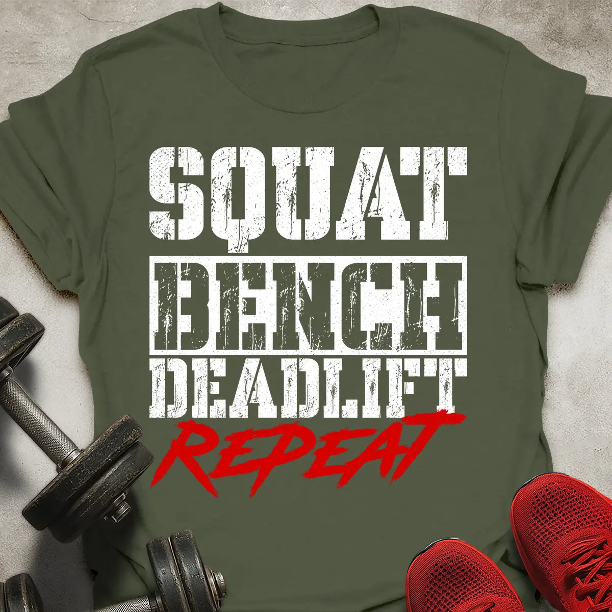 Squat Bench Deadlift T-Shirt