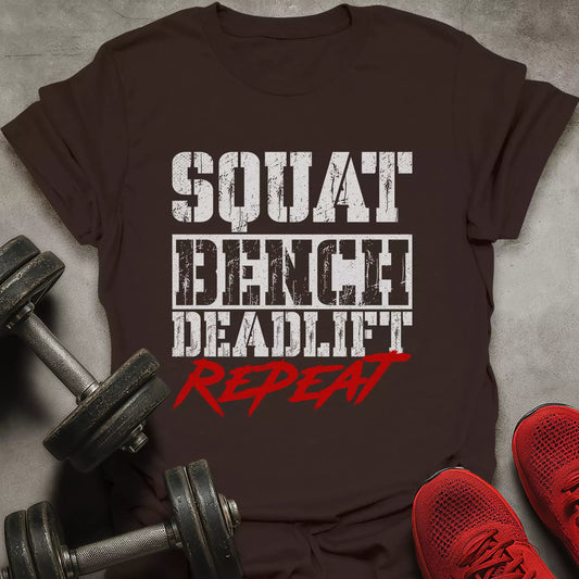 Squat Bench Deadlift T-Shirt