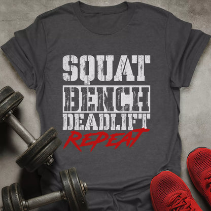 Squat Bench Deadlift T-Shirt