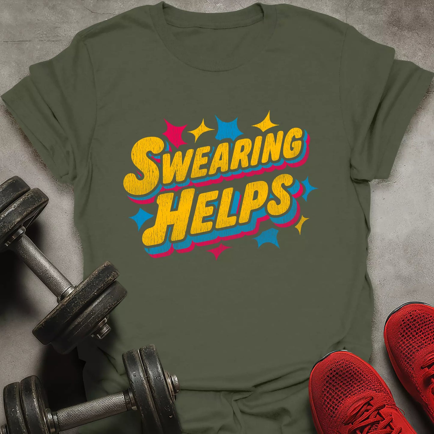 Swearing Helps T-Shirt