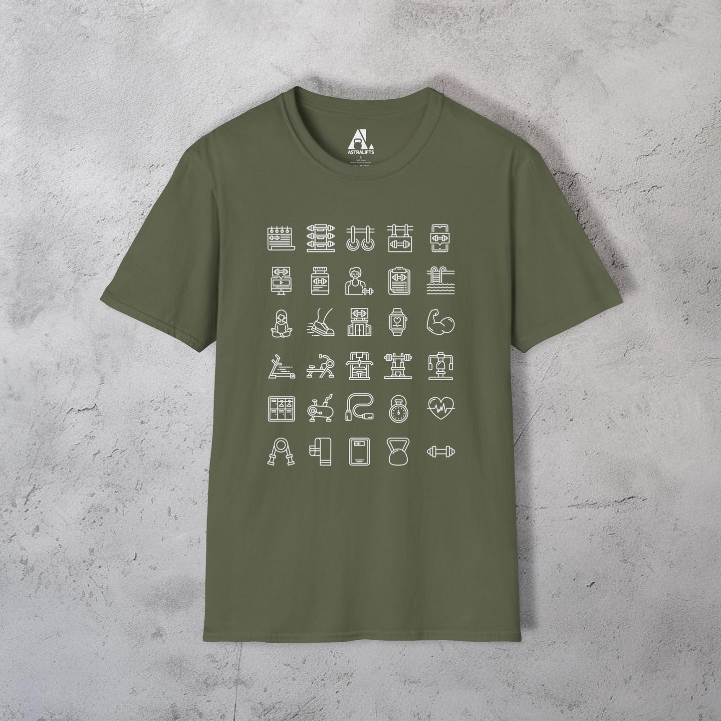 Gym Icons T-Shirt