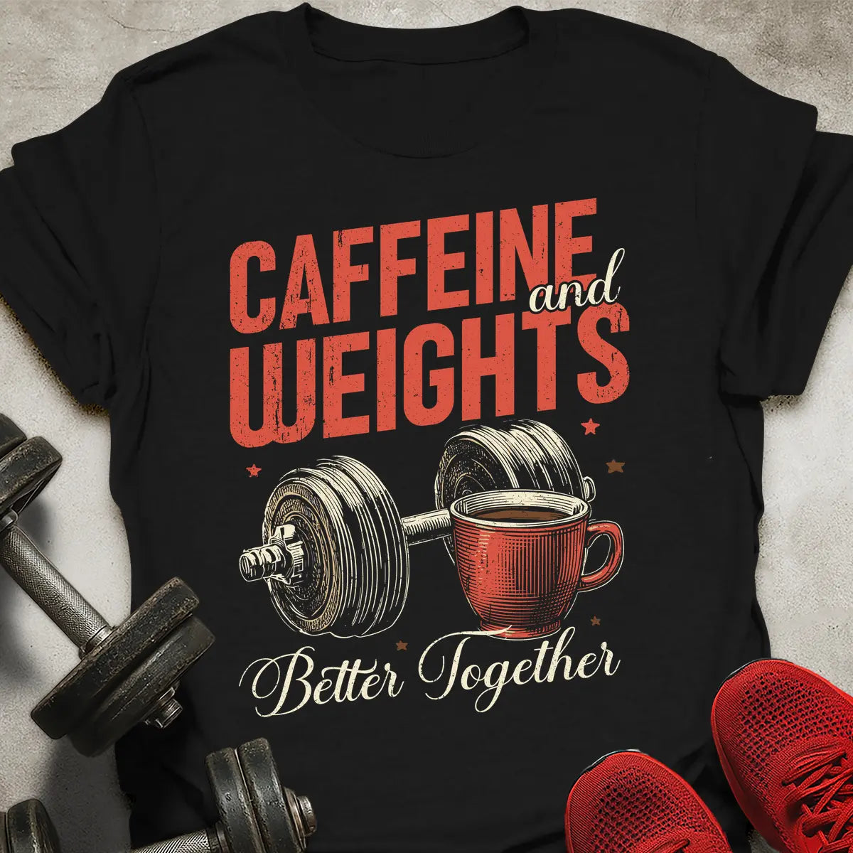Caffeine And Weights T-Shirt