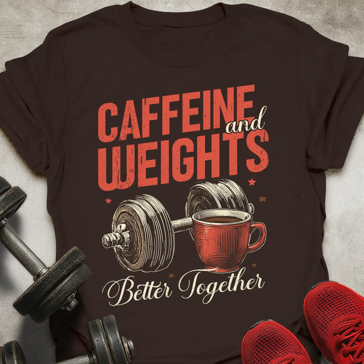 Caffeine And Weights T-Shirt
