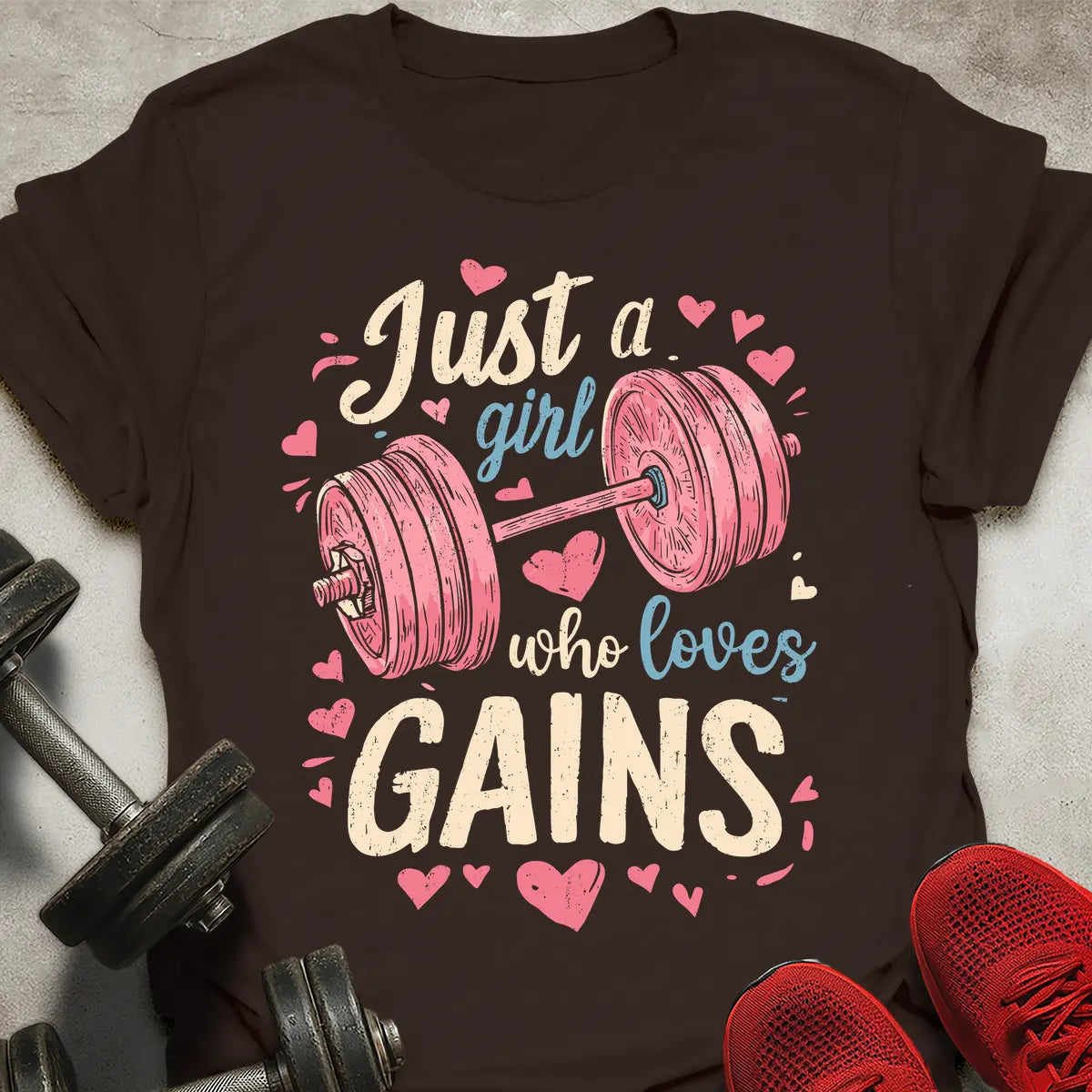 Girl Who Loves Gains T-Shirt