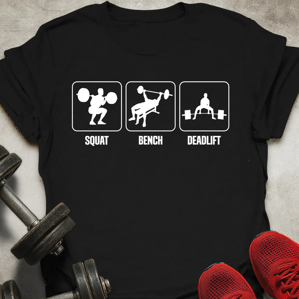Squat Bench Deadlift T-Shirt