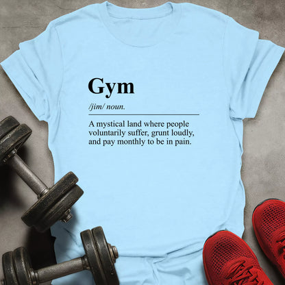 Gym Definition T-Shirt