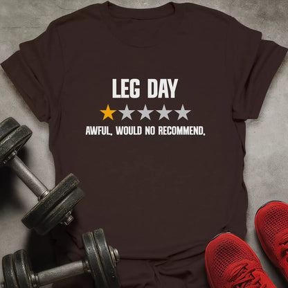 Leg Day Rating T-Shirt