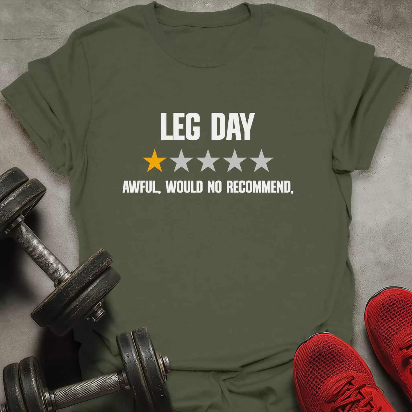 Leg Day Rating T-Shirt