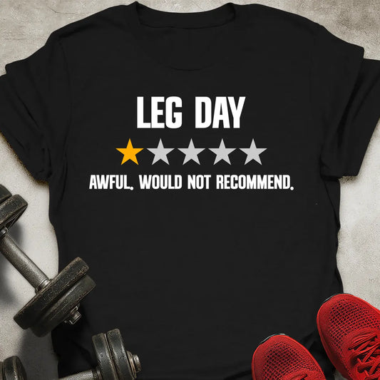 Leg Day Rating T-Shirt
