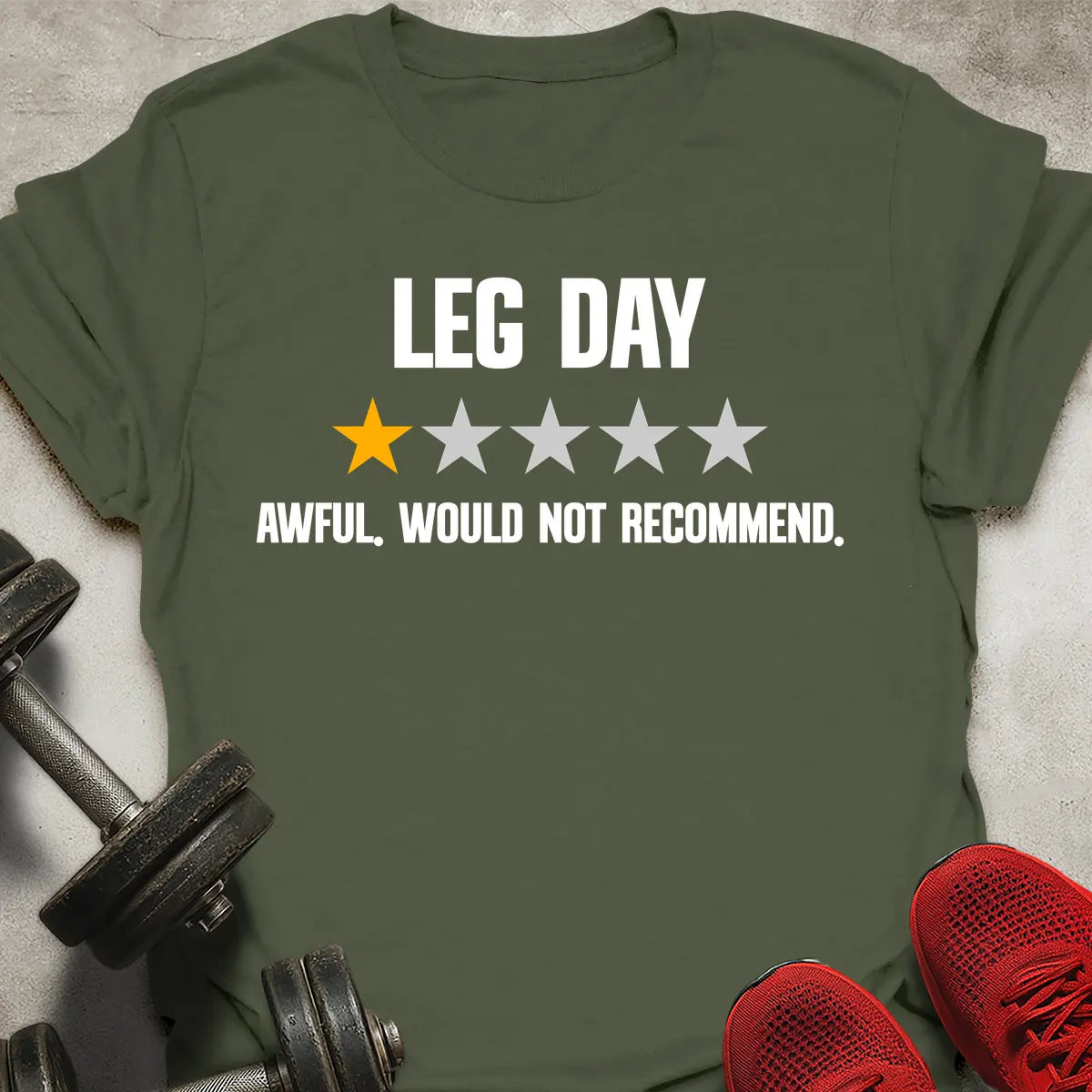 Leg Day Rating T-Shirt