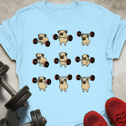 Pug Lifting T-Shirt
