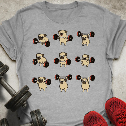 Pug Lifting T-Shirt
