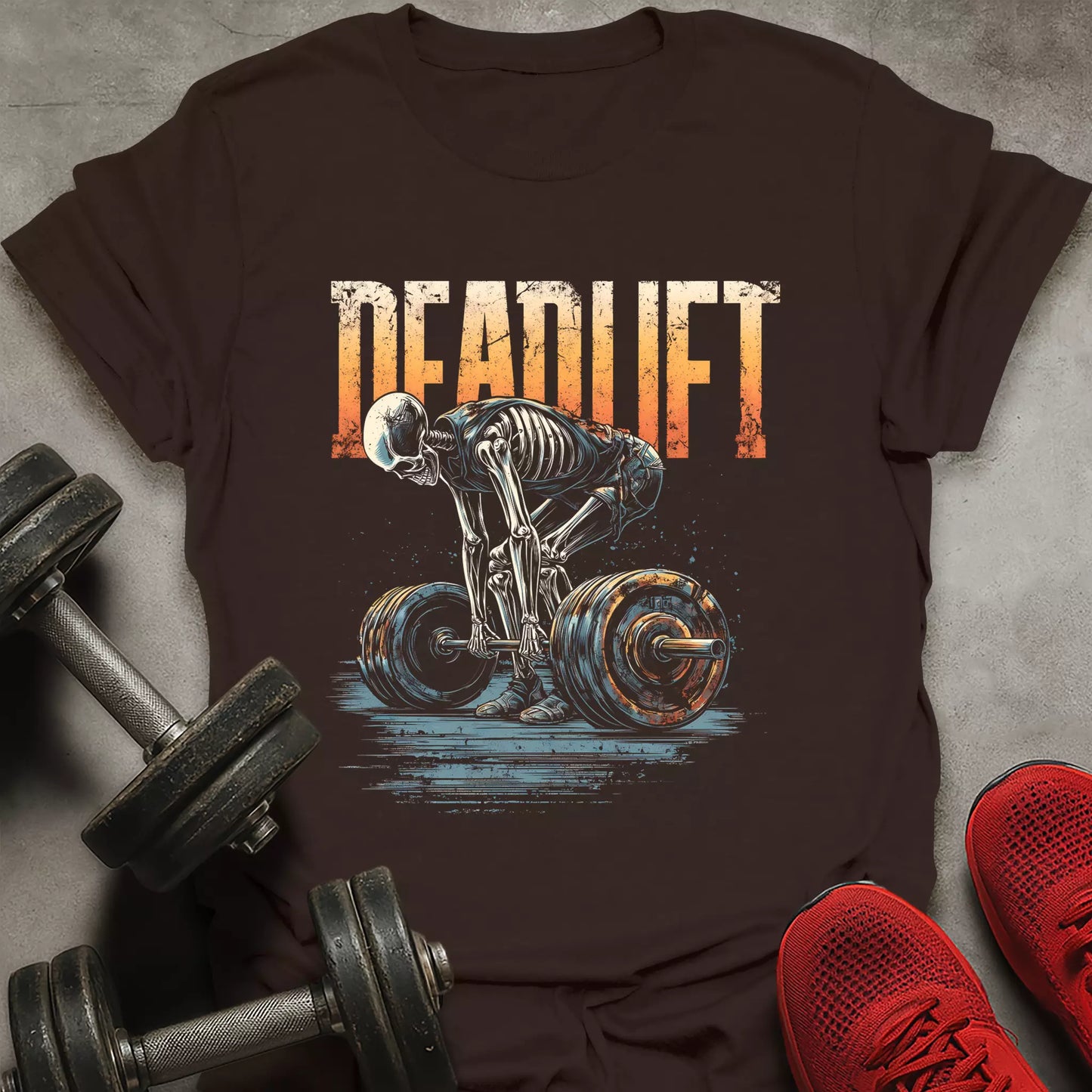 Deadlift Skeleton T-Shirt