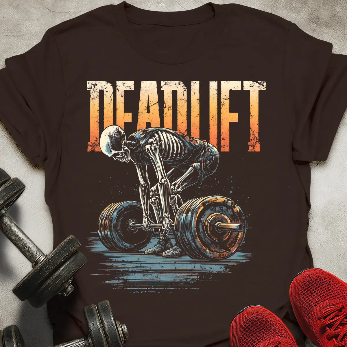Deadlift Skeleton T-Shirt