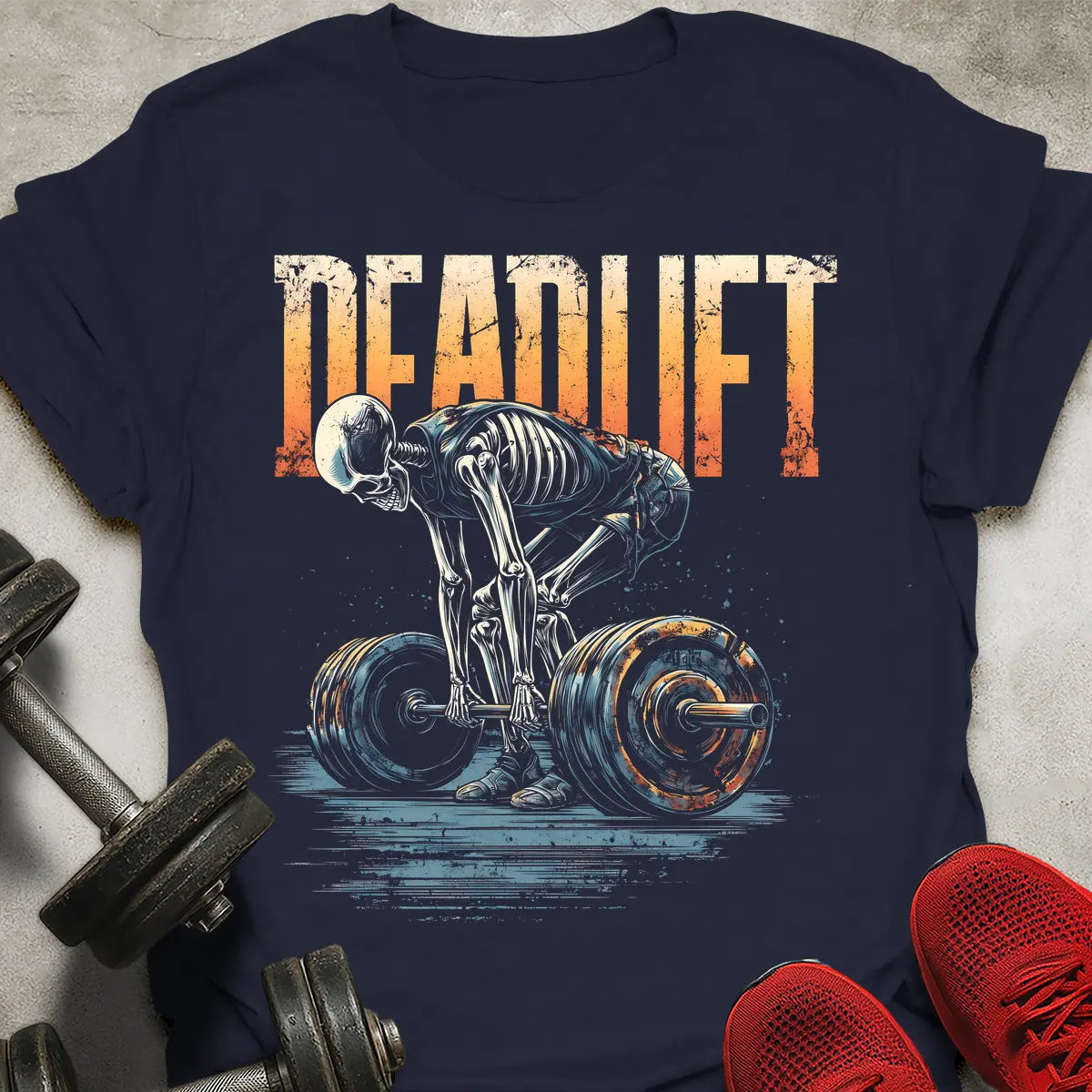 Deadlift Skeleton T-Shirt