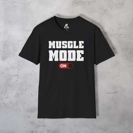 Muscle Mode On T-Shirt