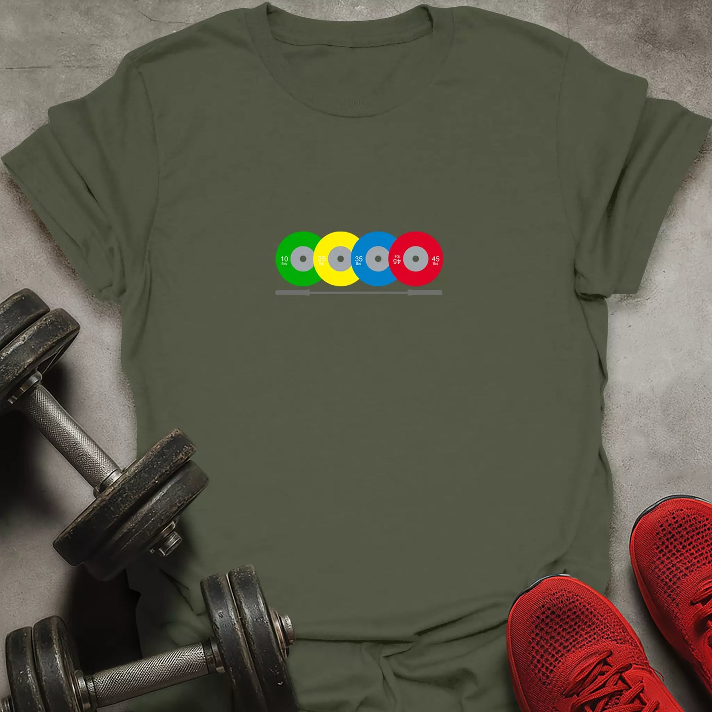 Weight Plates T-Shirt