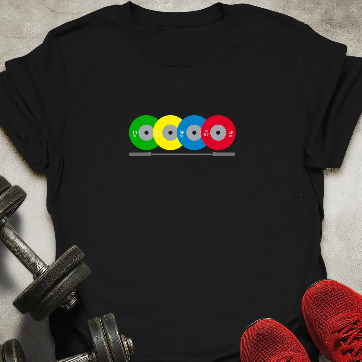 Weight Plates T-Shirt