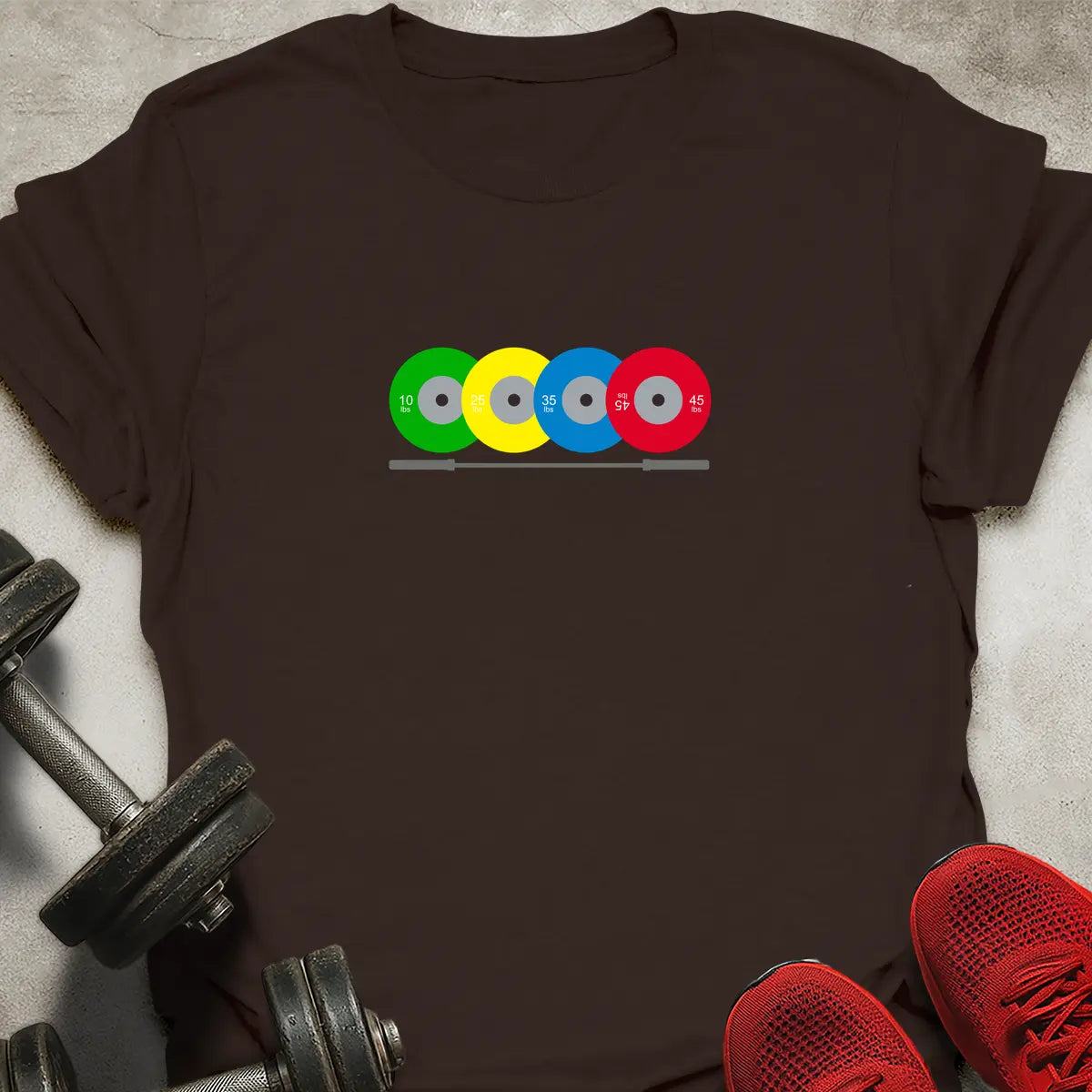 Weight Plates T-Shirt