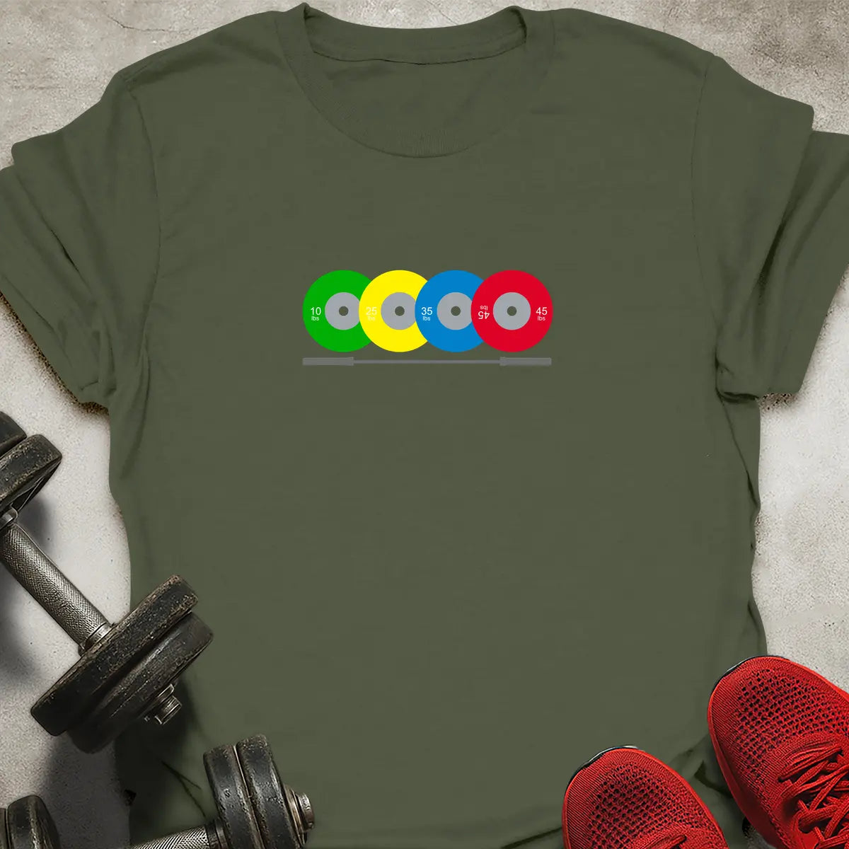 Weight Plates T-Shirt