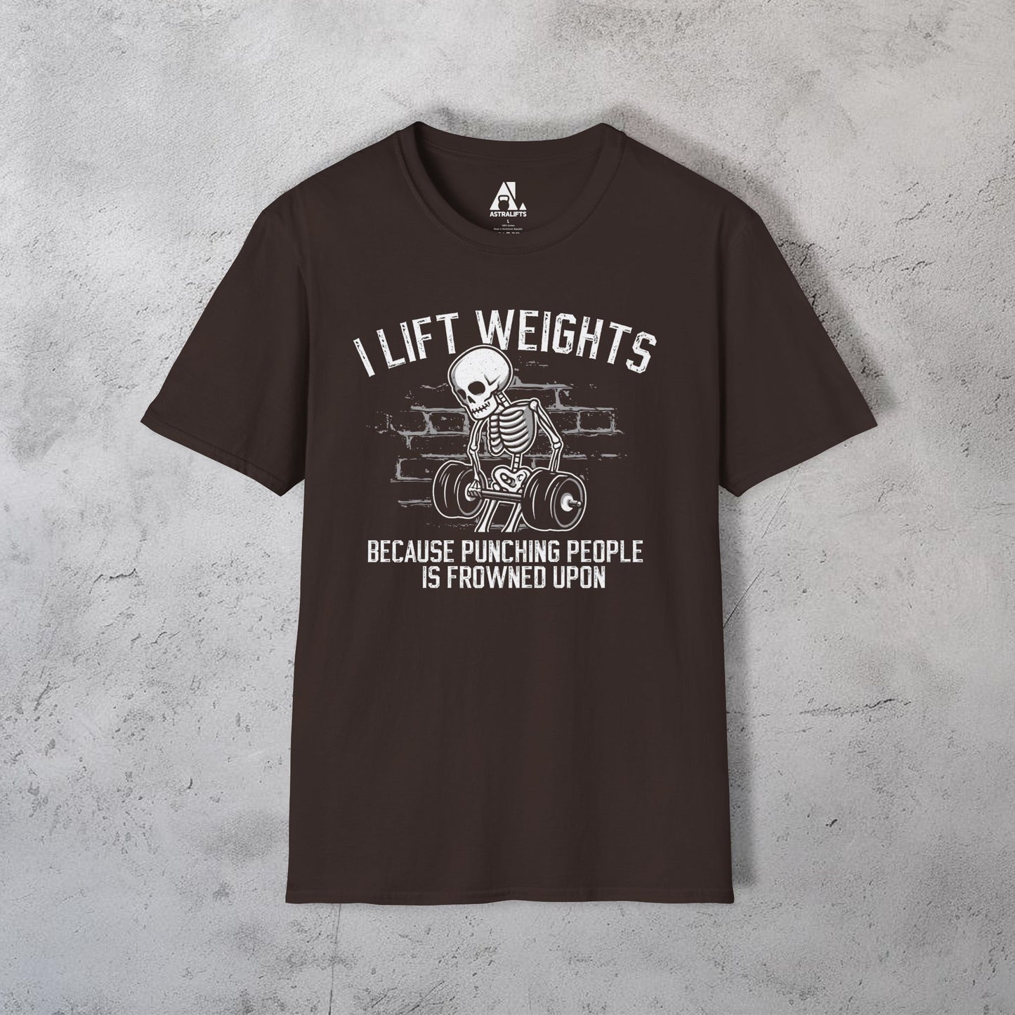 Punching People Is Frown Upon T-Shirt
