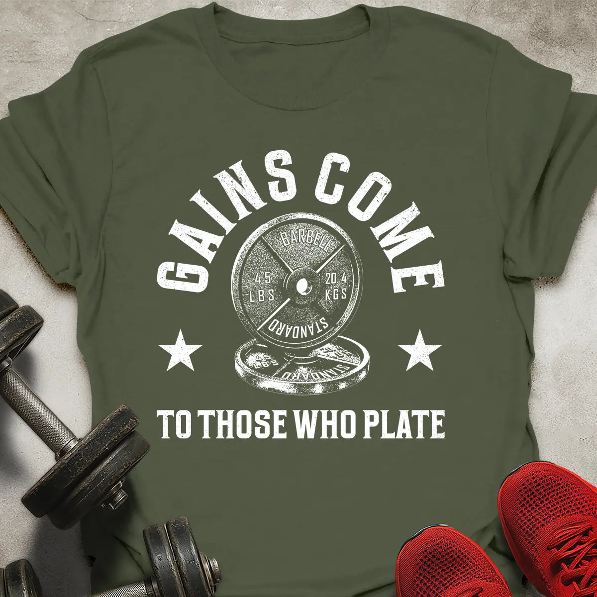 Gains Come T-Shirt