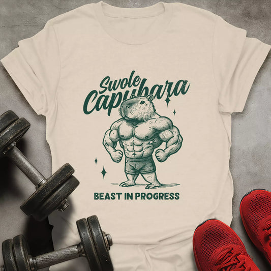 Swole Capybara T-Shirt
