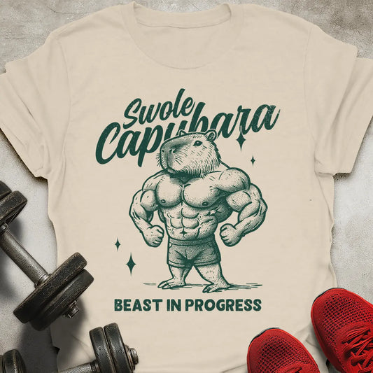 Swole Capybara T-Shirt