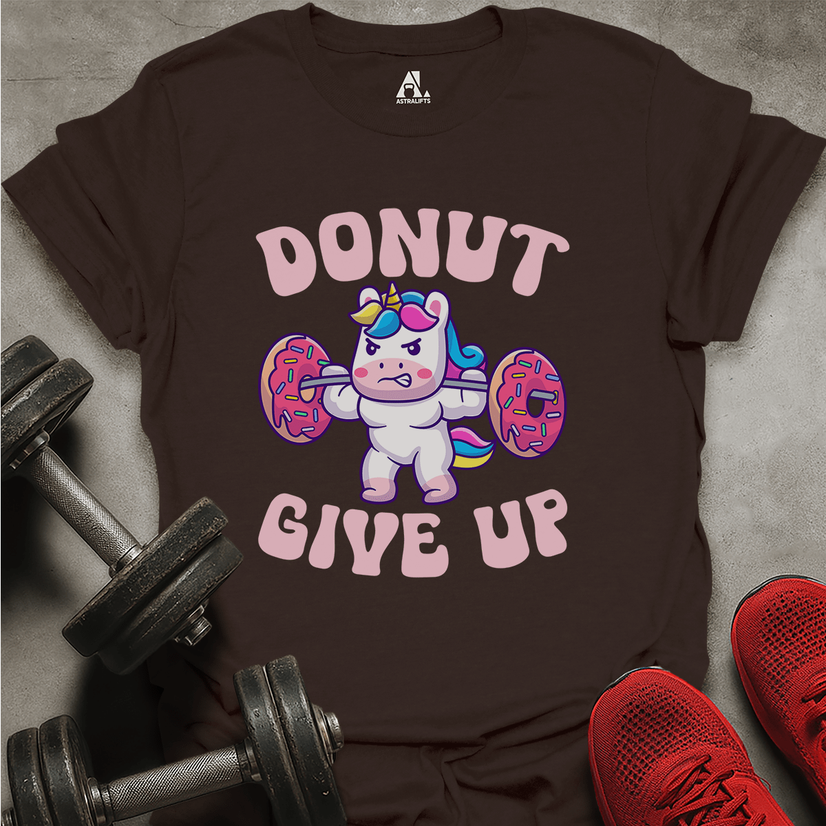 Donut Give Up T-Shirt
