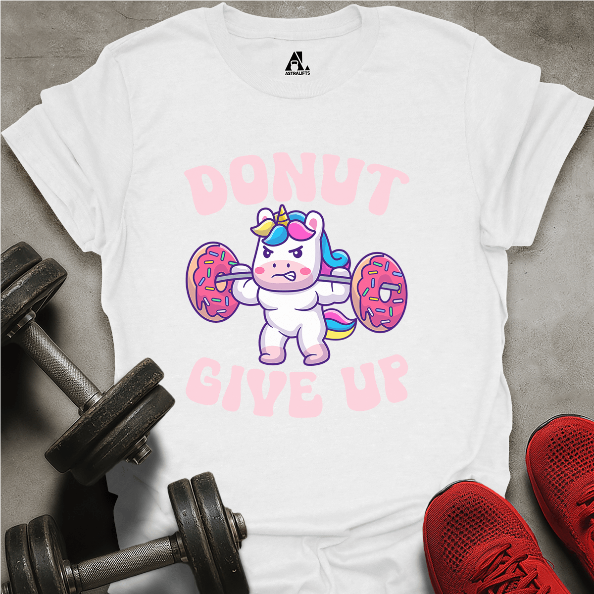 Donut Give Up T-Shirt