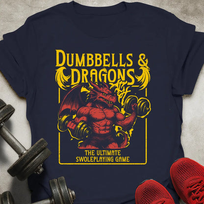 Dumbbells and Dragons T-Shirt